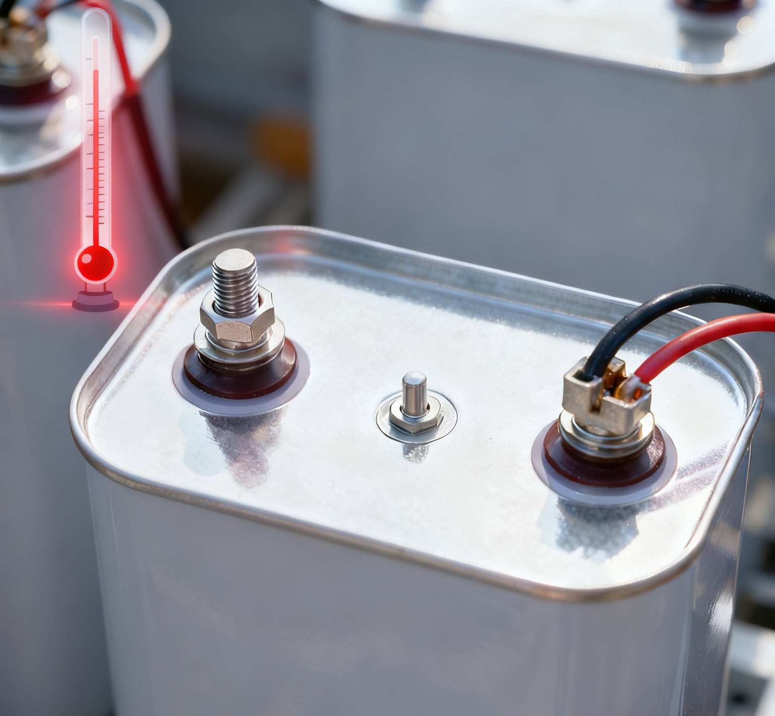 Как температурная зависимость значения емкости конденсатора влияет на точку настройки схемы расстроенного фильтра?