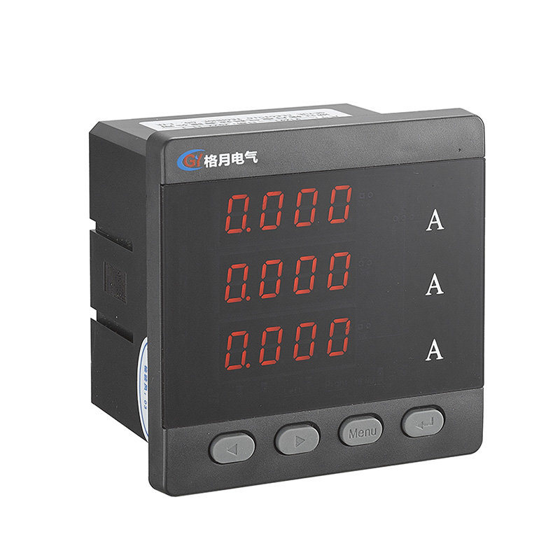 GY1941-K4 Series LED LCD AC DC RS485 Трехфазный амперметр