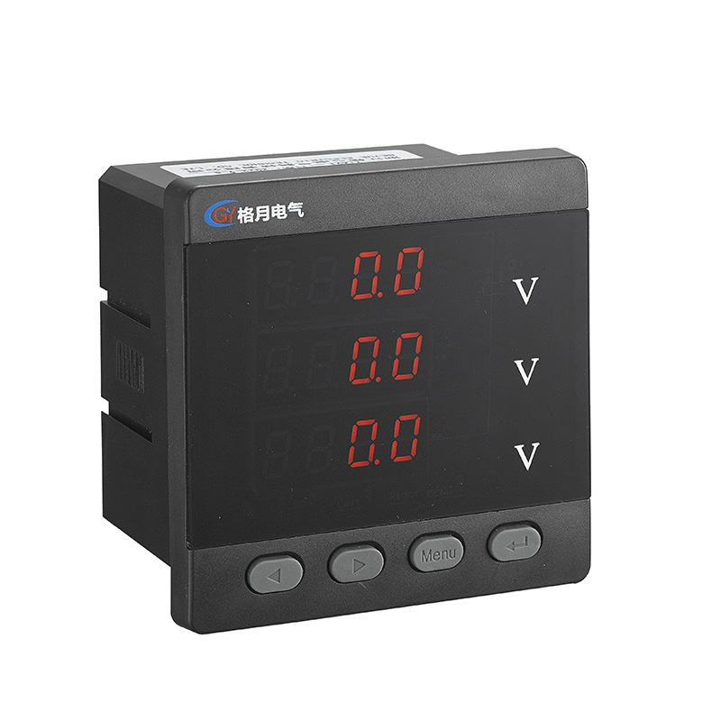 GY194U-K4 Series LED LCD AC DC RS485 Трехфазный вольтметр