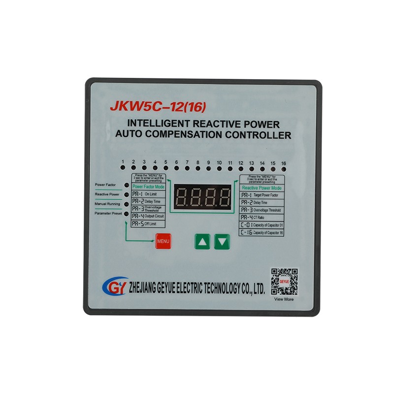 JKW5C-12 (16) 12 петли 16 петли APFC Автоматический контроллер коэффициента мощности