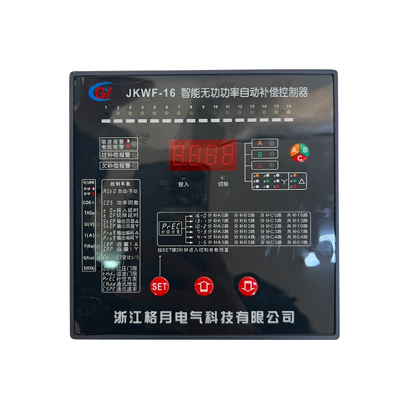 JKWF серия 12 петли 16 петли APFC Автоматический контроллер коэффициента мощности