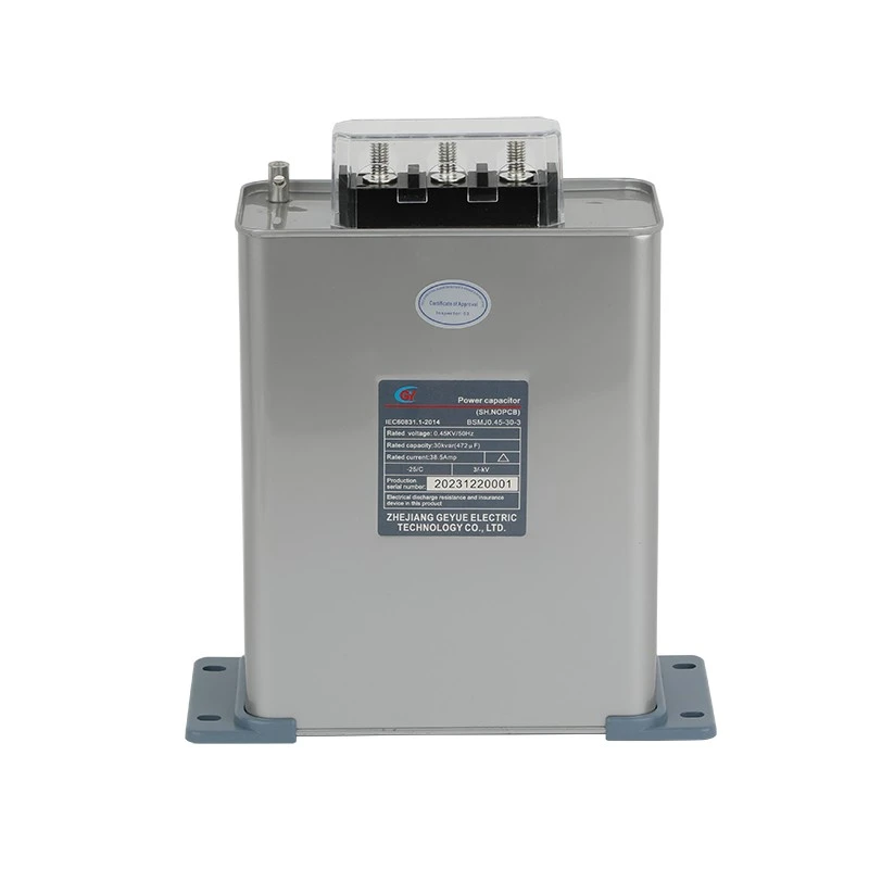 Трехфазный компенсационный конденсатор